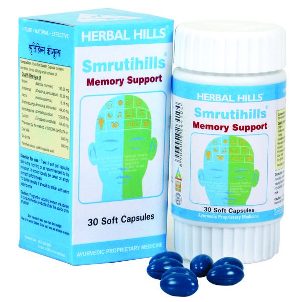 Herbal Hills Smrutihills 30 Capsule
