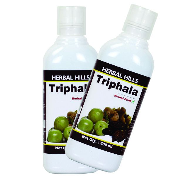 Herbal Hills Triphalahills Juice Combo 500 Plus 500