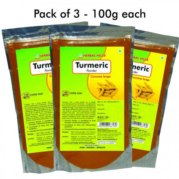 Herbal Hills Turmeric Powder 100 Gms Powder