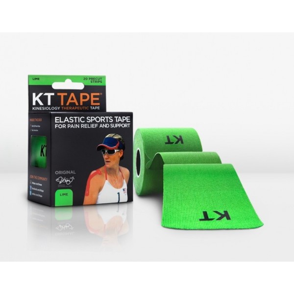 KT Tape Original Pre-Cut 20 Strip Cotton Lime