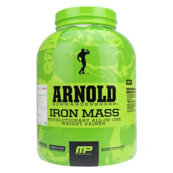 Arnold Series Iron Mass 2.27 kgs (5lbs) Veg (Banana)