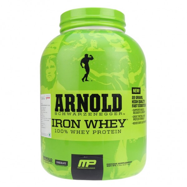Arnold Series Iron Whey 2.27 kgs (5lbs) Veg (Chocolate)