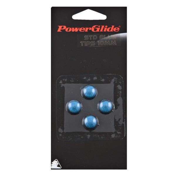 Power Glide Blue (10 mm) Snooker / Pool Tips