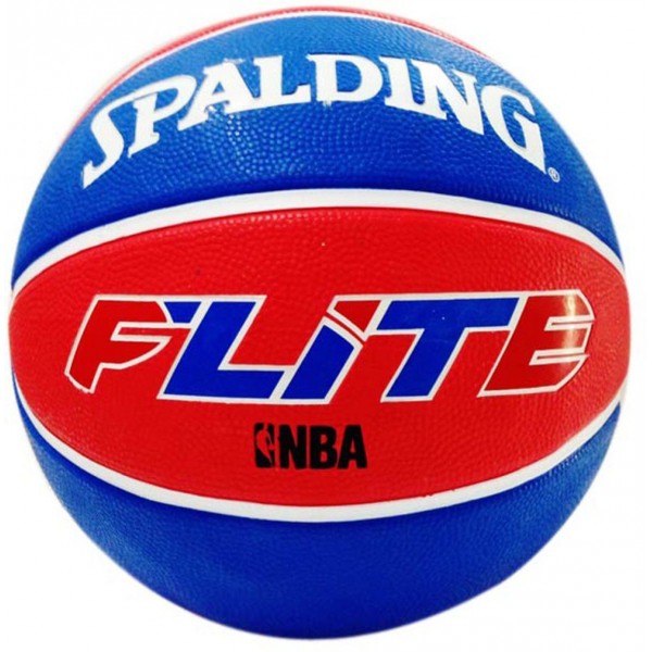 Spalding Flite Basketball (7, White / Blue / Brick)