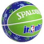 Spalding NBA Junior Basketball (5,Green / Blue / White)