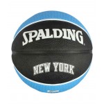 Spalding NBA Team New York Knicks Basketball (7, Blue / Black / White)