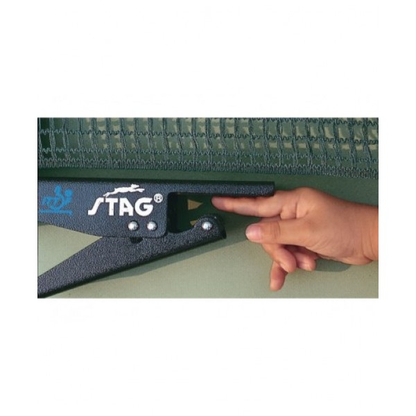 STAG Snap On (Safety) I.T.T.F. Approved Table Tennis Post with Net (Per Pair)