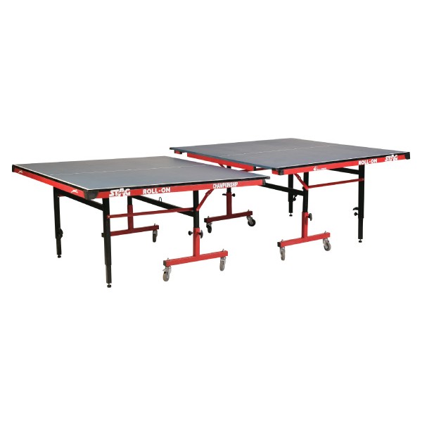STAG CTTA Adjustable Height 18 mm Top 75 mm Wheels Table Tennis Table