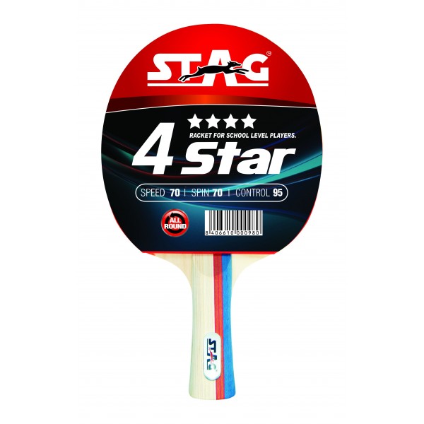 STAG 4 Star Table Tennis Racket