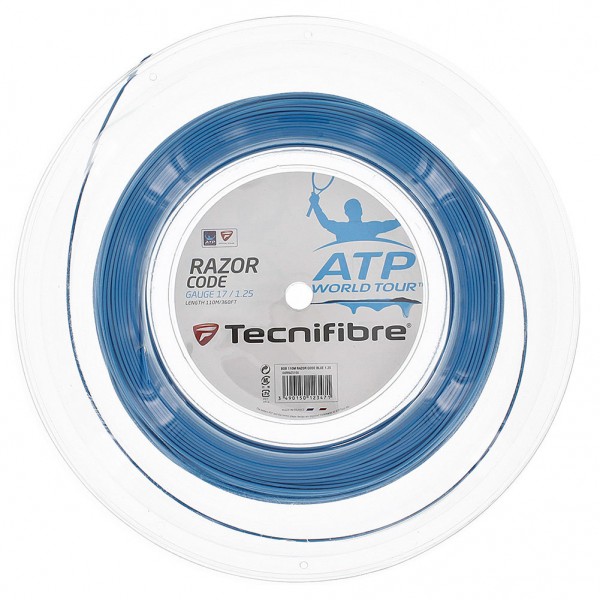Tecnifibre 200M ATP Razorcode Bleu 1.25 Tennis String Reel