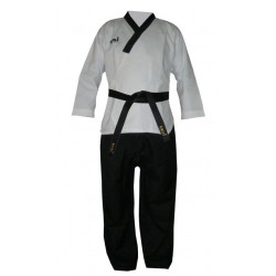 USI 417PM Poomsae (Demo) Taekwondo Uniform (White/Black) USI 417PM Poomsae (Demo) Taekwondo Uniform (White/Black)
