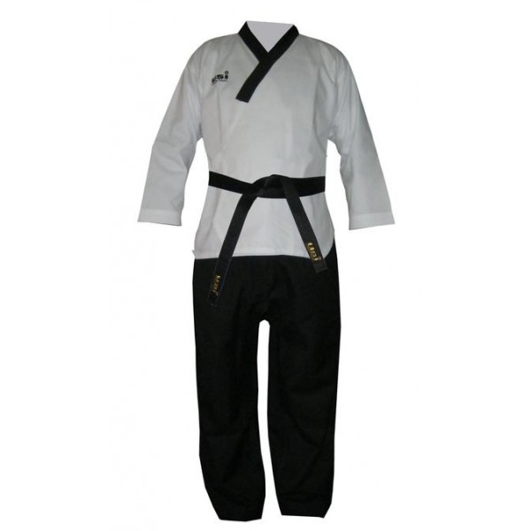 USI 417PM Poomsae (Demo) Taekwondo Uniform (White/Black)