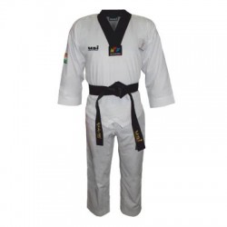USI 417TNV Taekwondo Novice Uniform (White/Black) USI 417TNV Taekwondo Novice Uniform (White/Black)