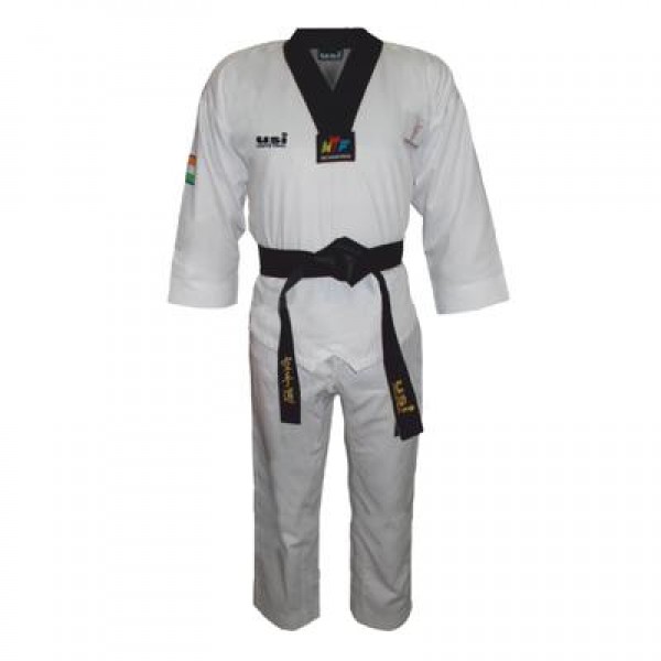 USI 417TNV Taekwondo Novice Uniform (White/Black)