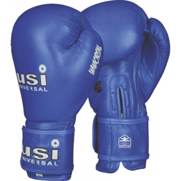 USI 609WU Sanda Wushu Gloves (Blue, Sanshou)