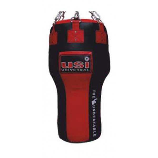 USI 626ABL Immortal Leather Boxing Angle Bag (Red/Black)