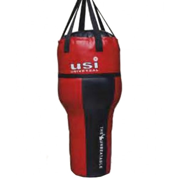 USI 626ABN Crusher Nylon Boxing Angle Bag (Red/Black, 105 Cm)