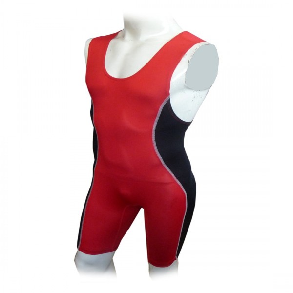USI Weightlifter Men Suit (Red)