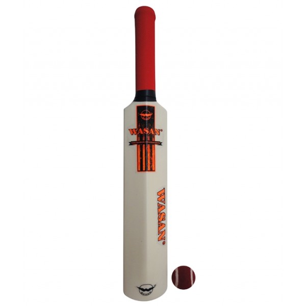 Wasan Midi Bat and Ball Cricket Kit - Orange