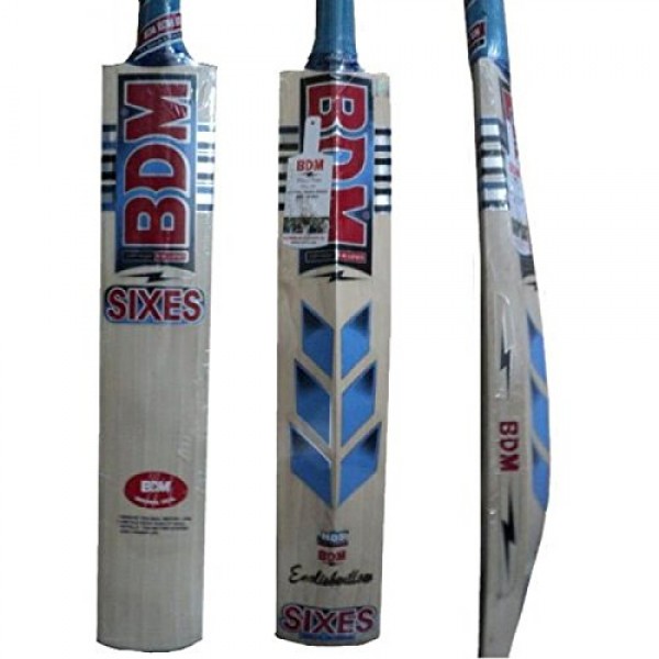 BDM Sixes English Willow Cricket Bat
