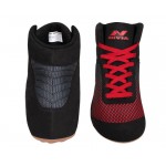 Nivia New Wrestling Shoes For Men 509RB (Red, Black)