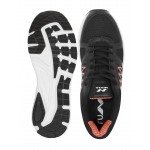 Nivia Snake Running Shoes 169BK (Black,Red)