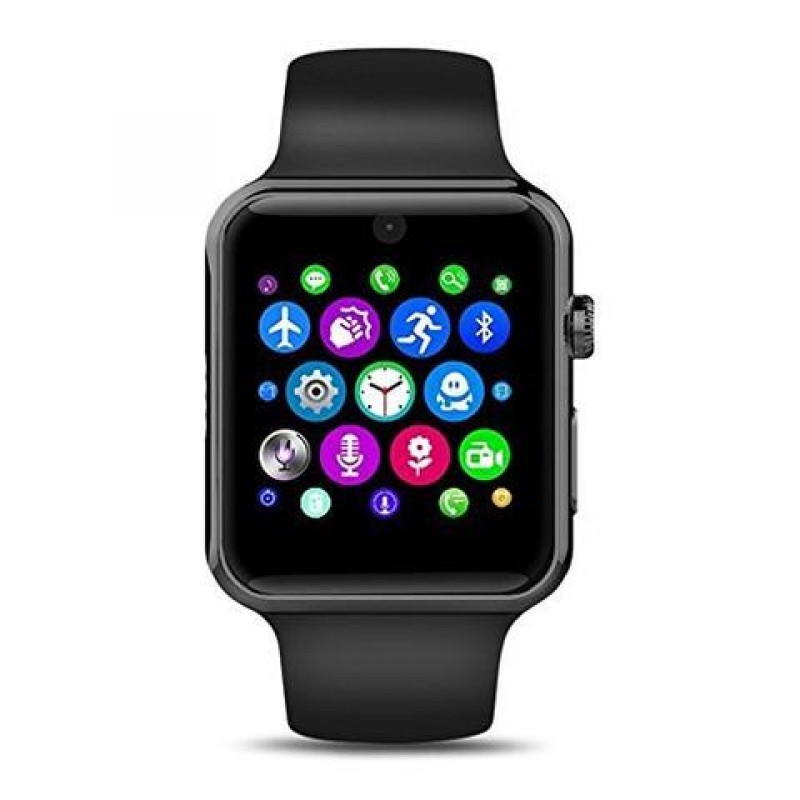 Buy Lemfo LF07 Bluetooth SmartWatch 2.5D ARC HD Screen Support SIM Card Wearable Devices Smartphone Fitness Tracker For IOS Android Black Black SportsGEO