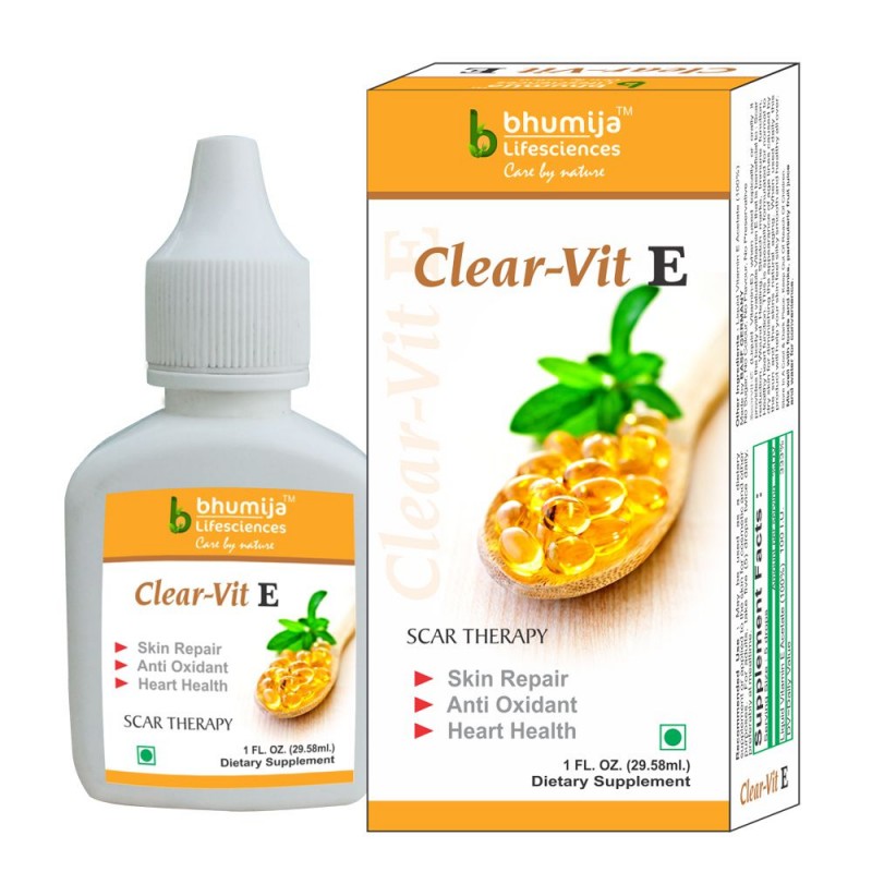 Buy Bhumija Lifesciences Vitamin-E Liquid (ClearVit-E) 30ml. Online at Best Price on SportGEO Buy Bhumija Lifesciences Vitamin-E Liquid (ClearVit-E) 30ml. Online at Best Price on SportGEO