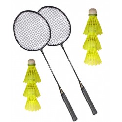 Aadia Badminton Racquets With 6 Shuttles ( B07254YWM6)