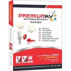 PremiumAV Antivirus 2017 - 1 User 1 Year