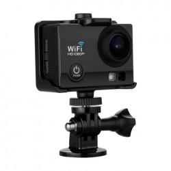 PremiumAV Action Camera + LCD Display Sports (Silver)