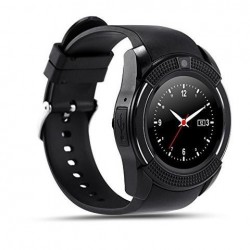 PremiumAV V8+ Black smartwatch