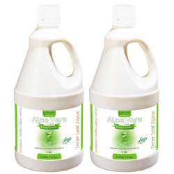 Bhumija Lifesciences Aloevera Fiber Rich Juice (Sugar Free) 1 Ltr. (Pack of Two)