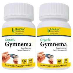 Bhumija Lifesciences Gymnema Sylvestre Capsules 60's (Pack of Two)