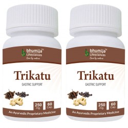 Bhumija Lifesciences Trikatu Capsules 60's (Pack of Two)