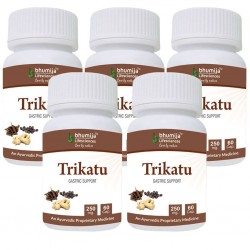 Bhumija Lifesciences Trikatu Capsules 60's (Pack of Five)