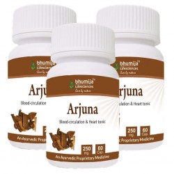 Bhumija Lifesciences Arjuna Capsules 60's (Pack of Three)