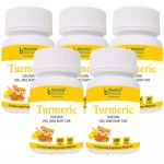 Bhumija Lifesciences Turmeric Capsules 60's (Pack of Five)