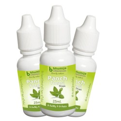 Bhumija Lifesciences Panch Tulsi 25Ml.(Pack of Three)