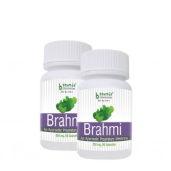 Bhumija Lifesciences Brahmi Capsules 60's (Pack of Two)