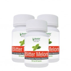 Bhumija Lifesciences Bitter Melon Capsules 60's (Pack of Three)