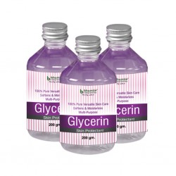 Bhumija Lifesciences Glycerin 200gm.Pack of Three)