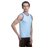 Gypsum Men Cut Sleeve Tshirt Sky Blue Color GYPMCS-00102
