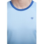 Gypsum Men Cut Sleeve Tshirt Sky Blue Color GYPMCS-00102