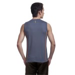 Gypsum Men Cut Sleeve Tshirt Dark Grey Color GYPMCS-00103