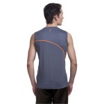 Gypsum Men Cut Sleeve Tshirt Dark Grey Color GYPMCS-00105