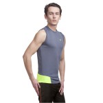 Gypsum Mens Cut Sleeve Tshirt Grey  Color GYPMCS-00122