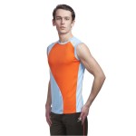 Gypsum Mens Cut Sleeve Tshirt Sky Blue Color GYPMCS-00126