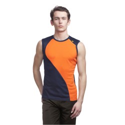 Gypsum Mens Cut Sleeve Tshirt Navy Color GYPMCS-00127
