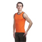 Gypsum Mens Cut Sleeve Tshirt Orange Color GYPMCS-00130